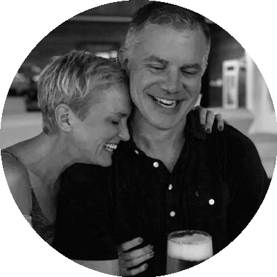 Chris and Shelley, owners of Tropical Mosaic LLC